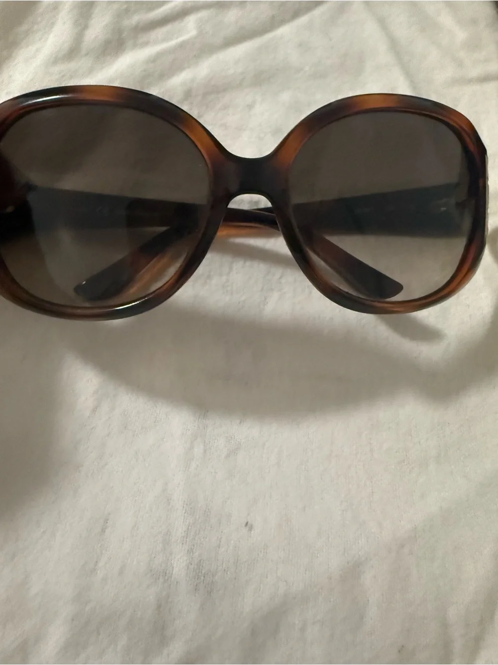 Salvatore Ferragamo Tortoiseshell Frame Sunglasses with Brown Lenses
